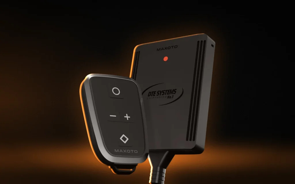 PedalBox Luxe throttle controller with its Control Pod remote